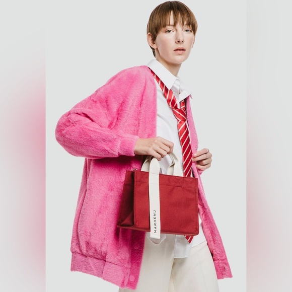 MARHEN. J Rico Mini canvas tote classic red - Picture 4 of 8